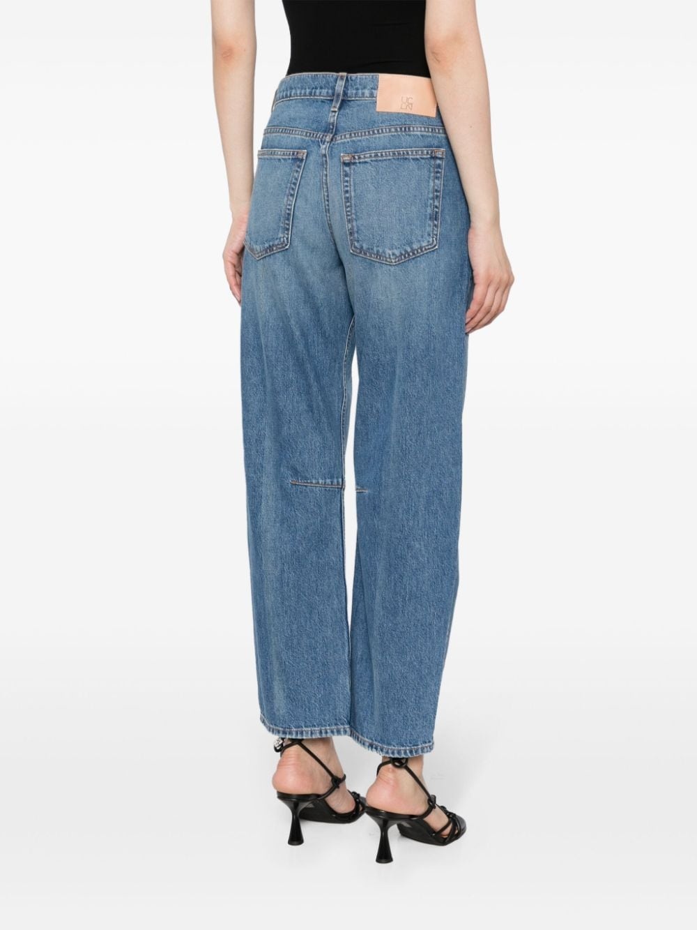 The Esme tapered-leg jeans - 4