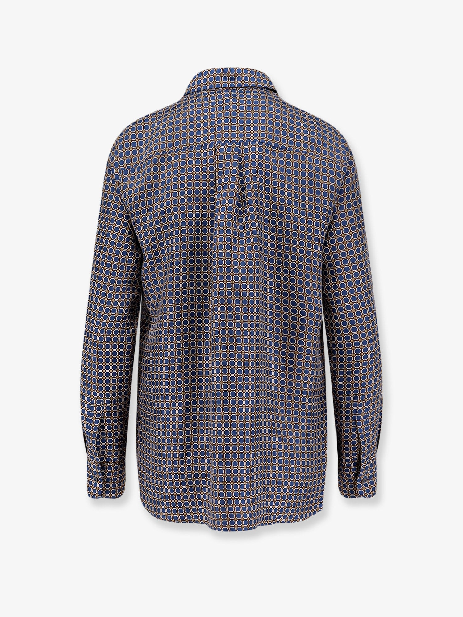 Aspesi Silk Shirt With Micro-Pattern - 2