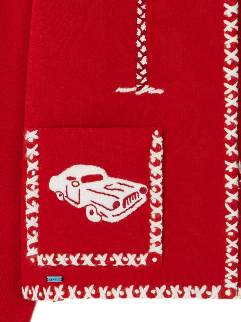 Remember Me palm-tree car wool jacket - 5