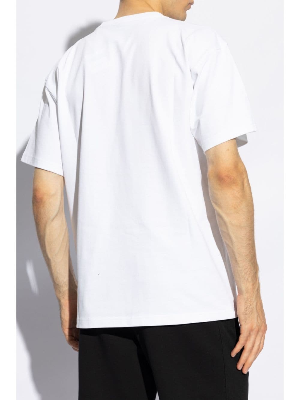 logo appliquÃ© cotton t-shirt - 4