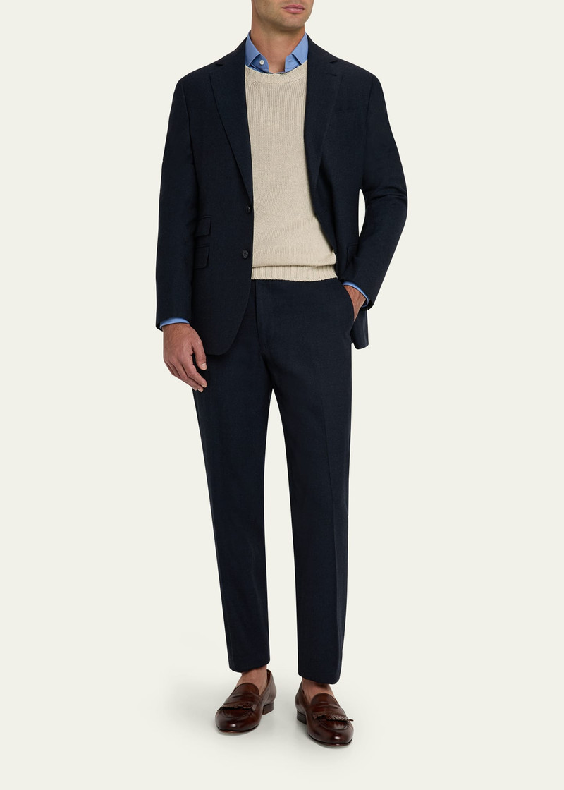 Ralph Lauren Men's Silk and Linen Knit Crewneck Sweater outlook
