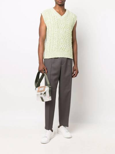 Jil Sander tapered tailored pants outlook