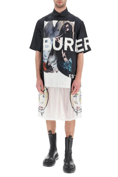 Burberry MARINE PRINT SHEER SHORTS outlook