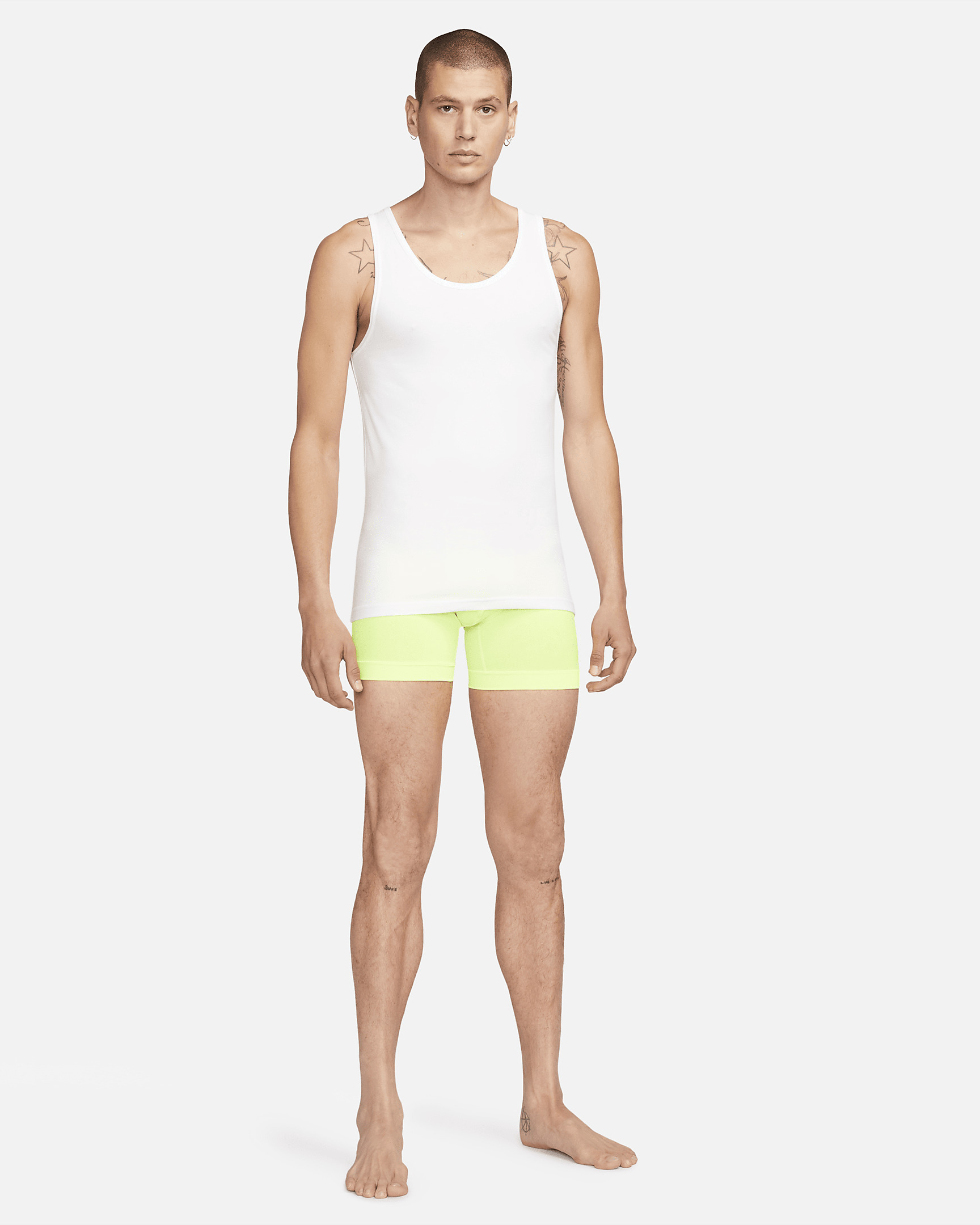 Nike Dri-FIT Essential Cotton Stretch Men's Slim Fit Tank Undershirt (2-Pack) - 5