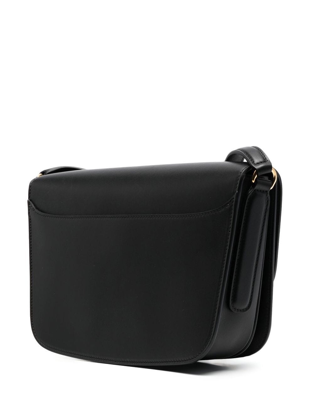 Gancini leather shoulder bag - 3