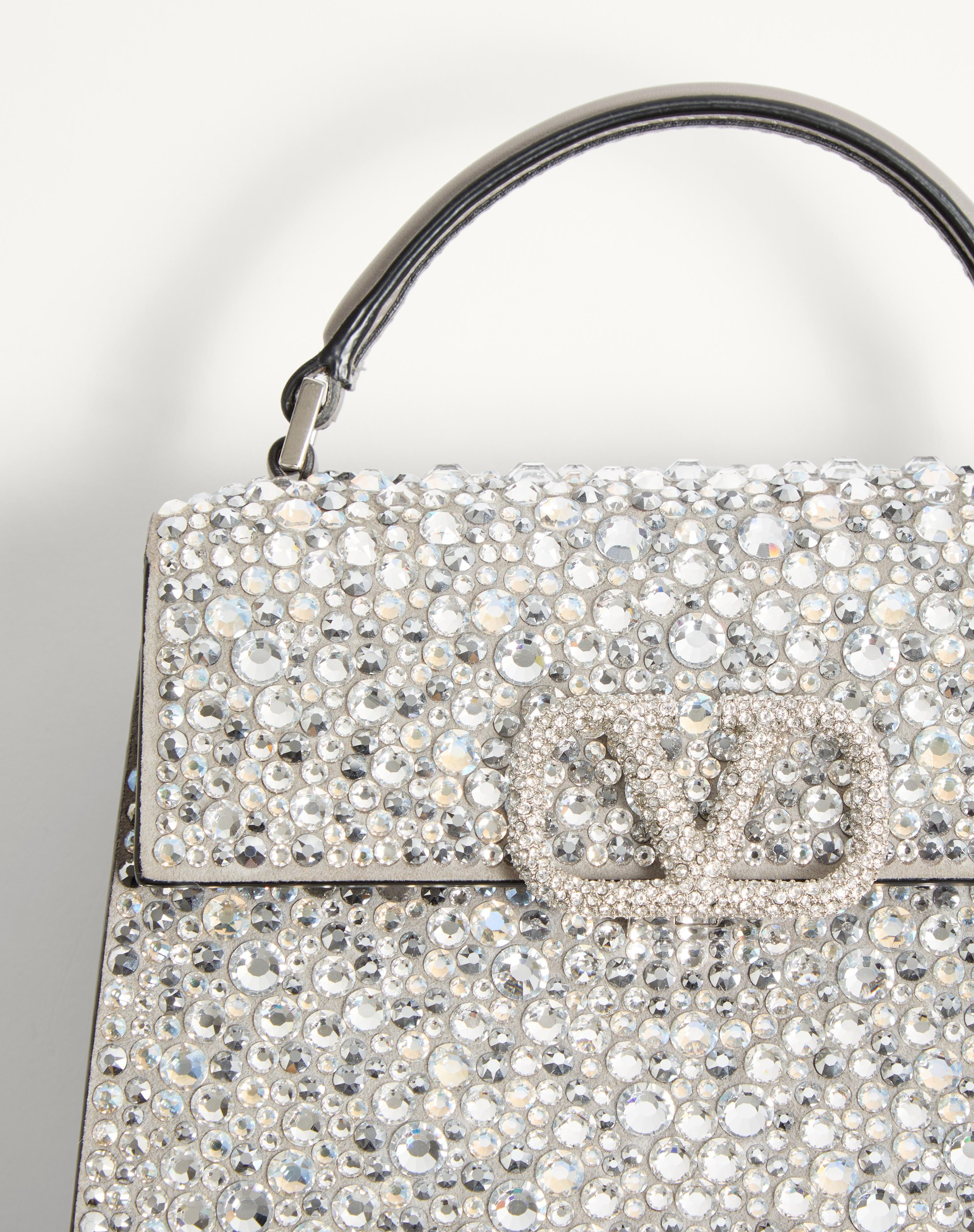 MINI VSLING HANDBAG WITH SPARKLING EMBROIDERY - 6