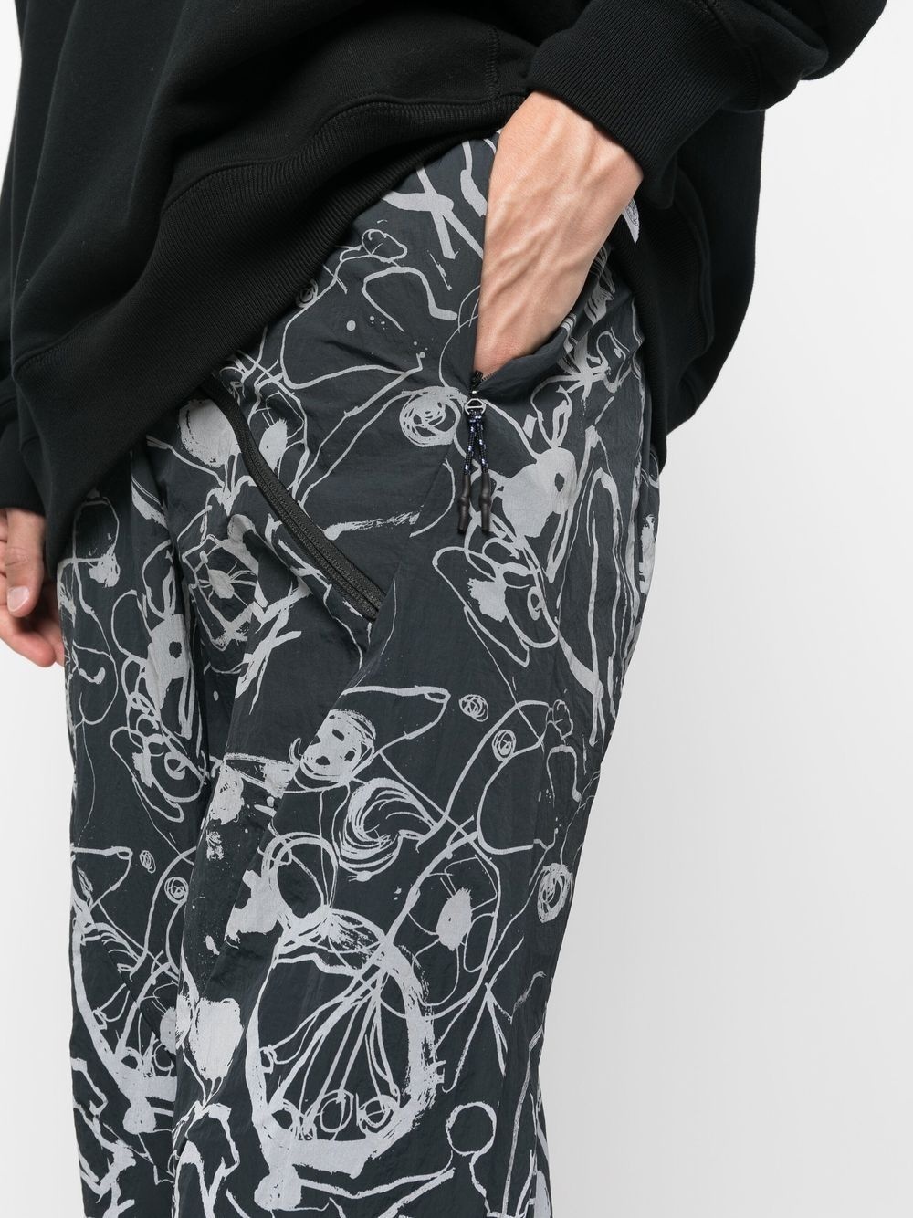 ABSTRACT-PRINT STRAIGHT-LEG TROUSERS - 3