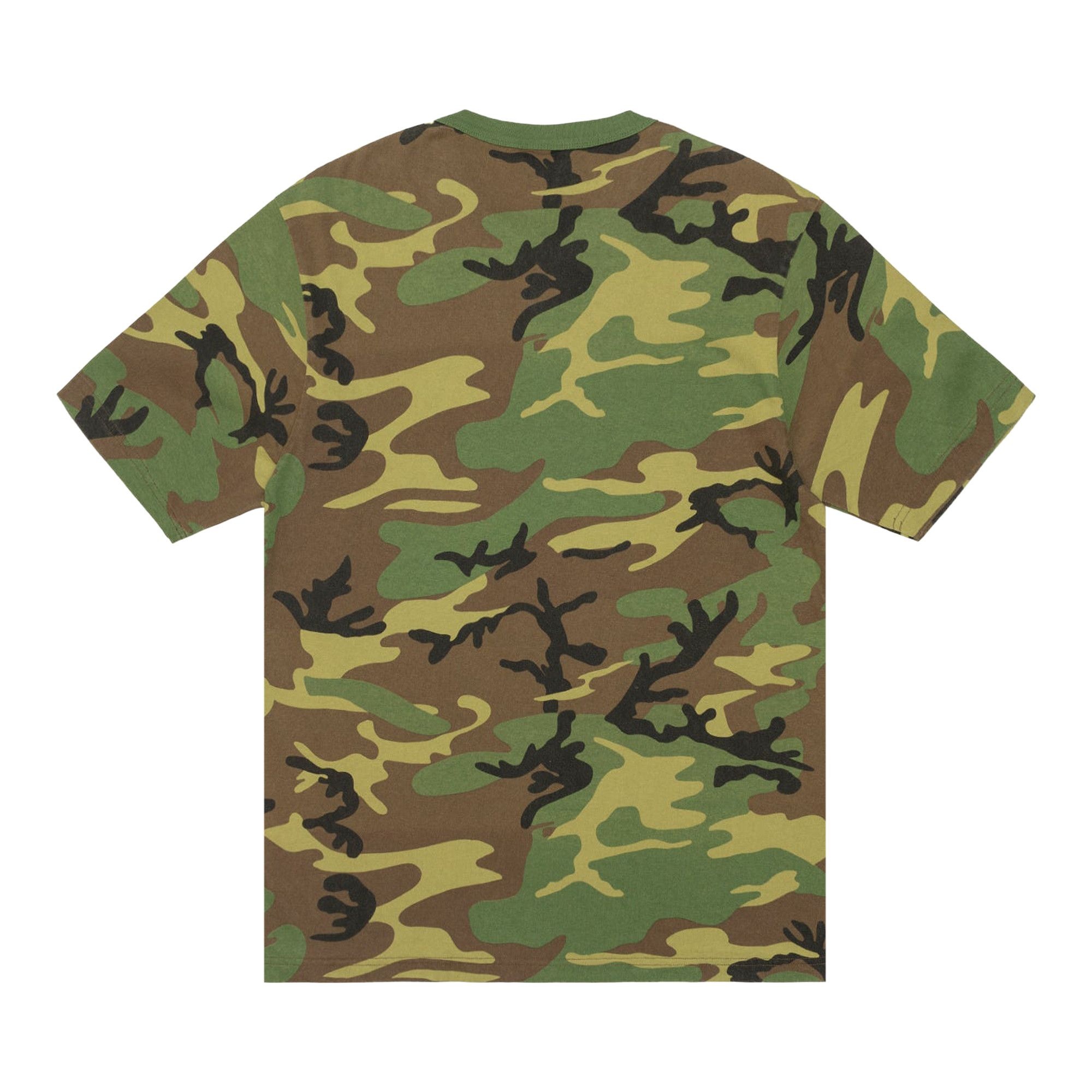 Stussy Stock Camo Tee 'Camo/Yellow' - 2