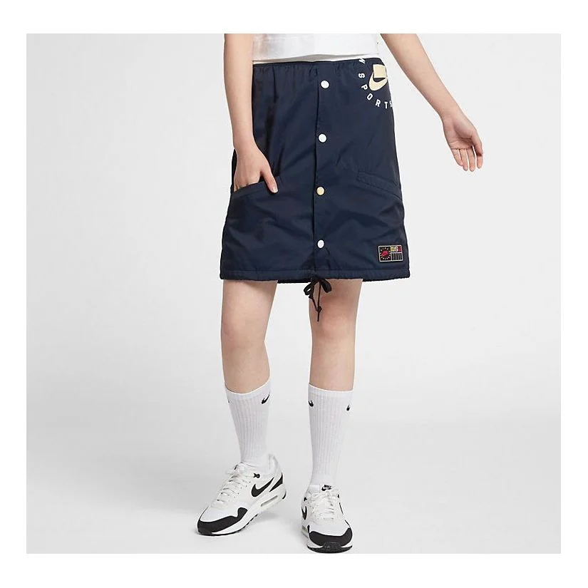 (WMNS) Nike Sportswear Skirt 'Navy' AR2945-451 - 1