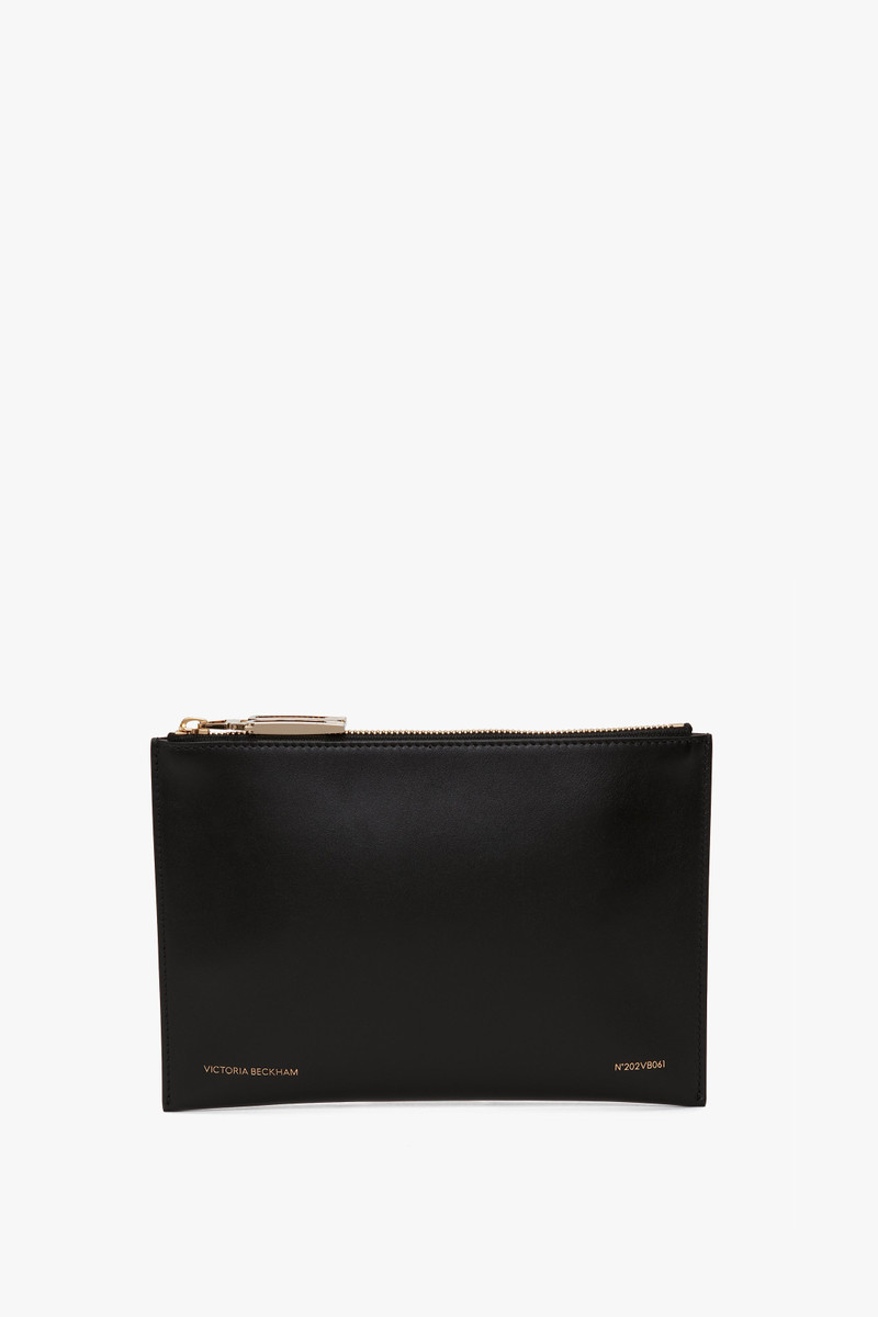 Exclusive Pochette Bag In Black Leather 1