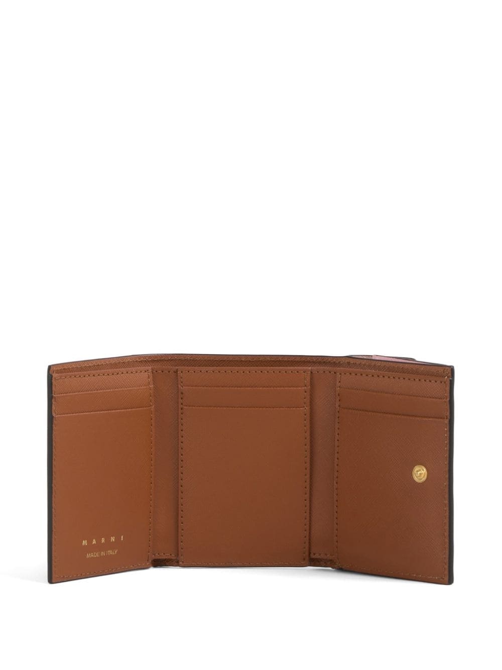 Marni logo-stamp leather wallet | farfetch | REVERSIBLE
