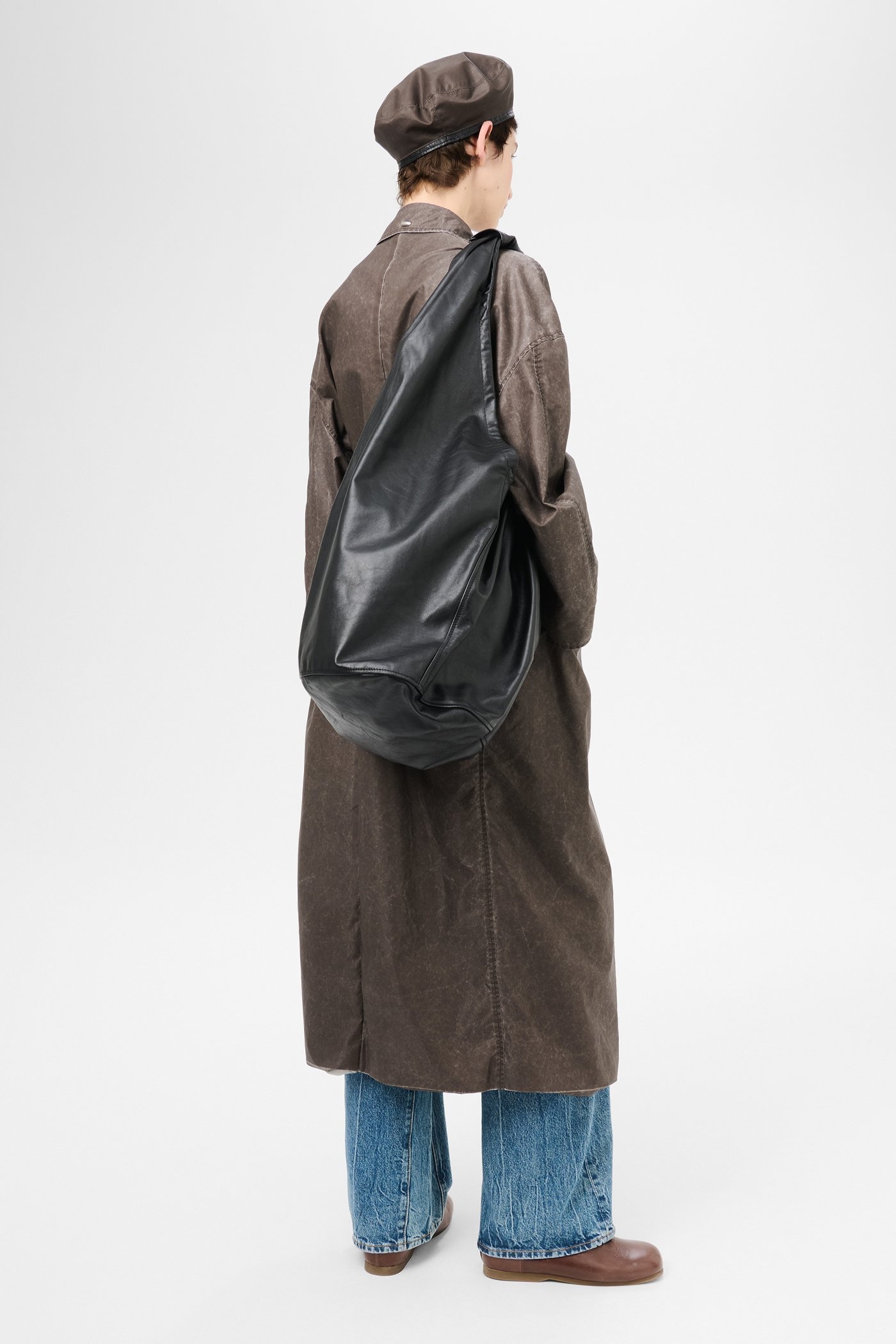 Drip Bag Malleable Black Bull Hide - 3