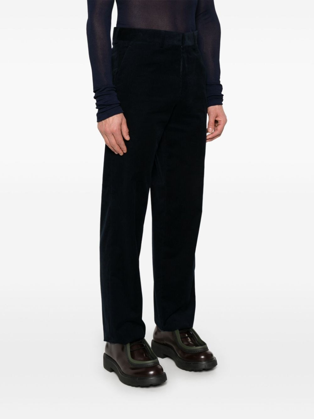 `FF` Embossed Pants - 5