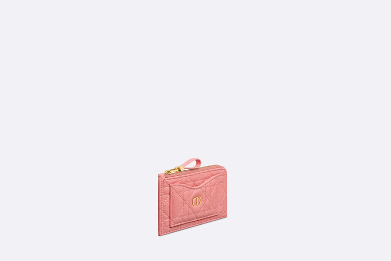 Dior Caro Compact Zipped Card Holder 2