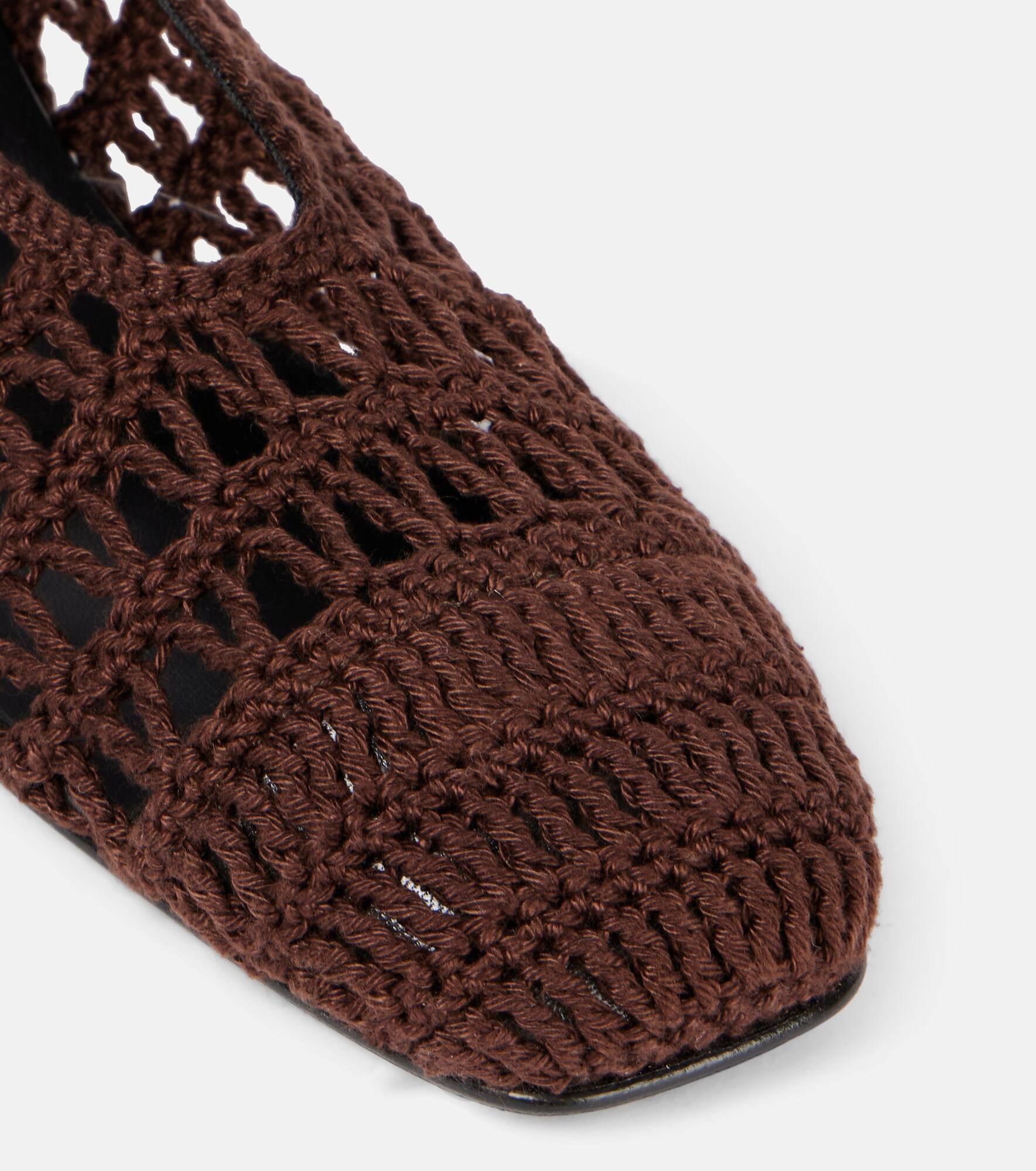Crochet ballet flats - 5