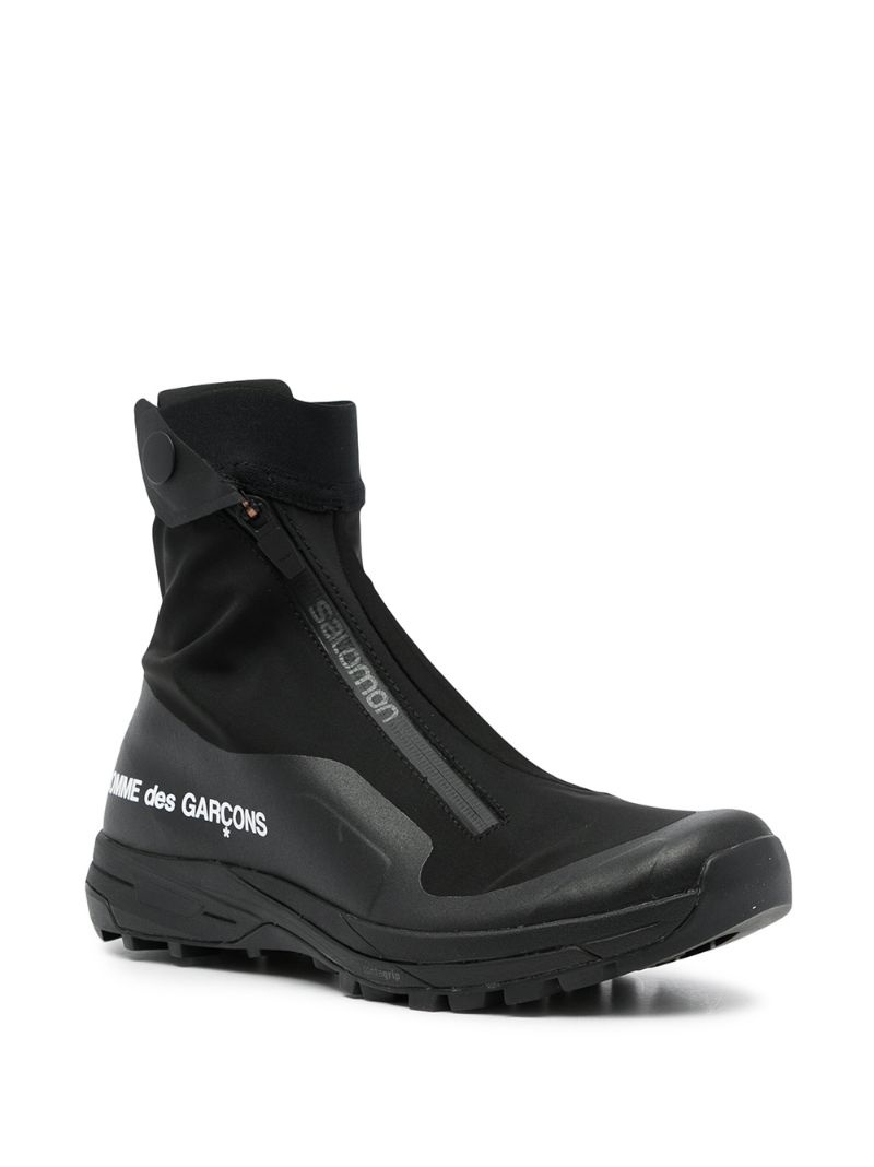 x Salomon logo-print high-top sneakers - 2