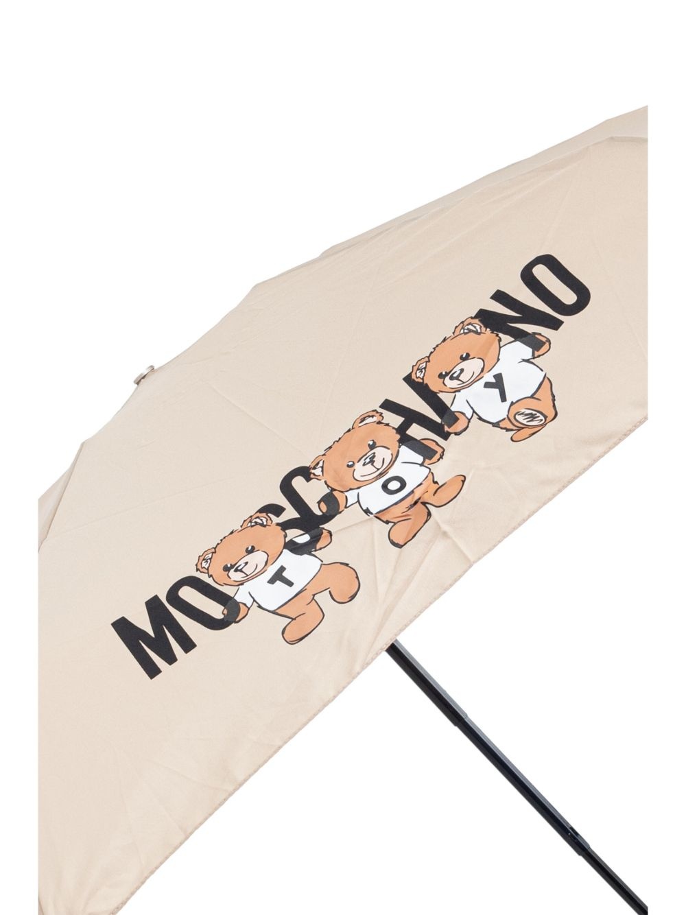 TEDDY BEAR-LOGO PRINT COMPACT UMBRELLA - 2