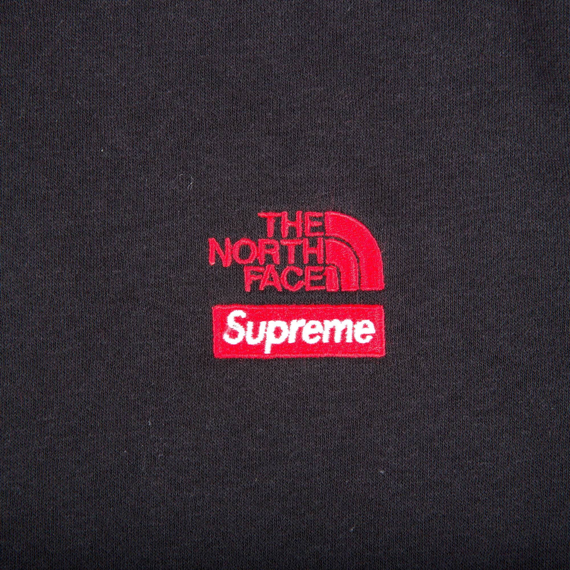 Supreme x The North Face Statue Of Liberty Hooded Sweatshirt 'Black' - 3