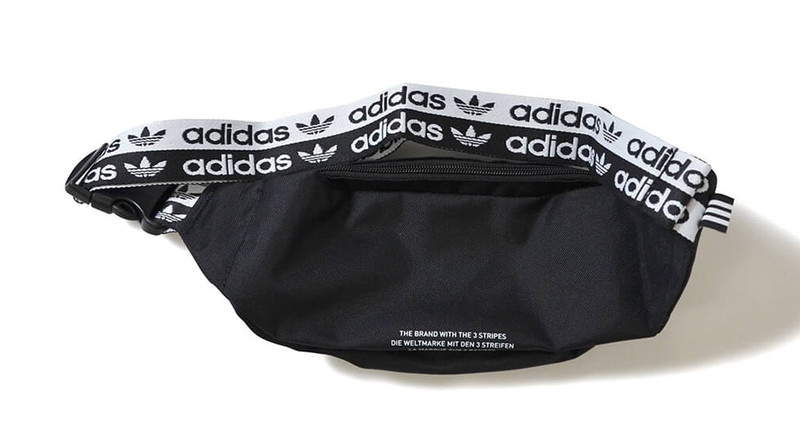 adidas adidas Waist Bag 'Black White' EJ0974 outlook