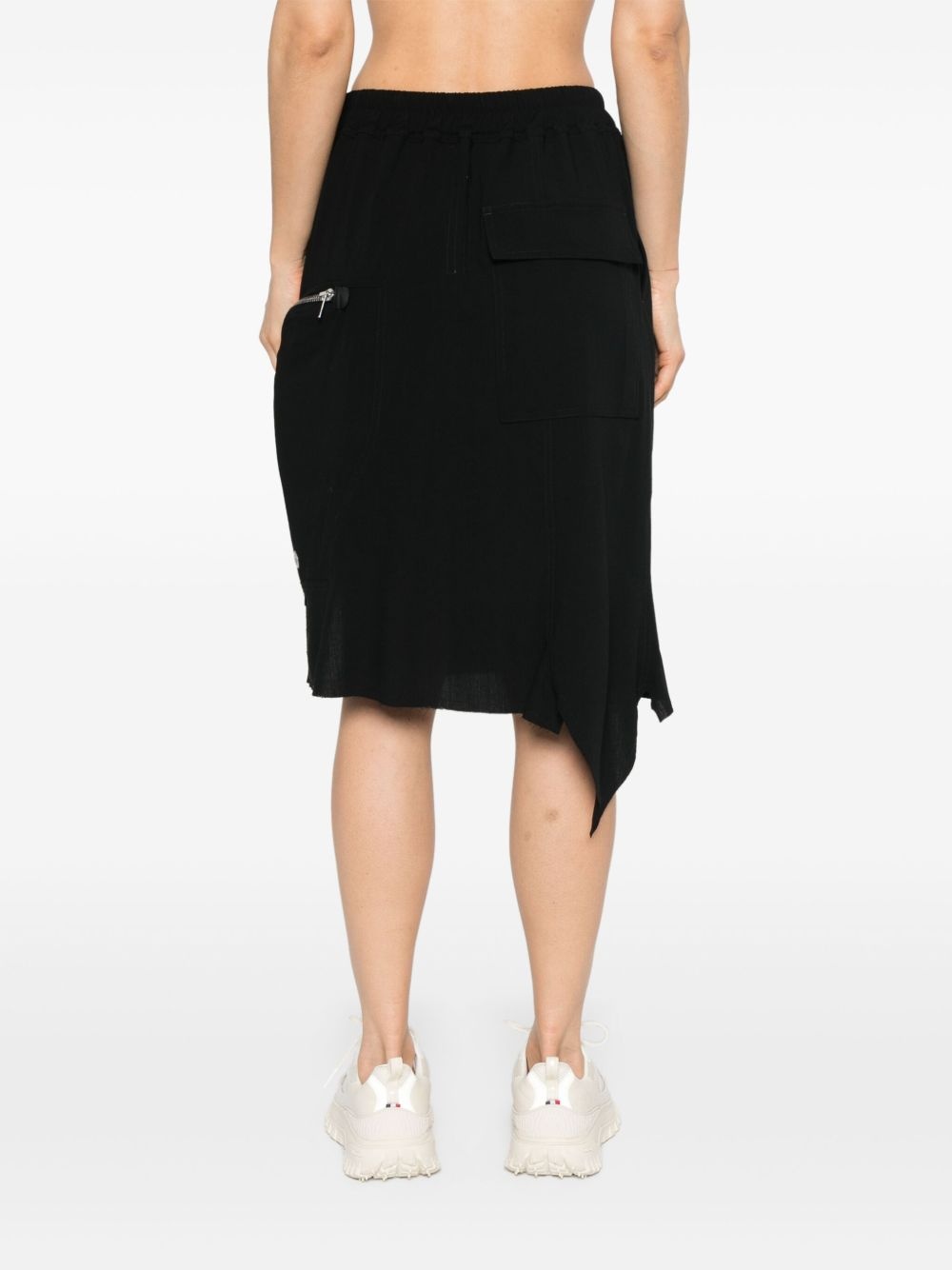 wool mini skirt - 4