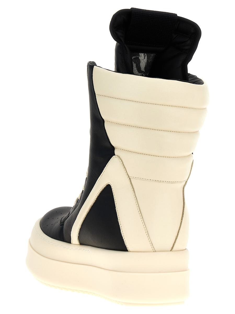 Rick Owens 'Mega Geobasket' Ankle Boots - 3