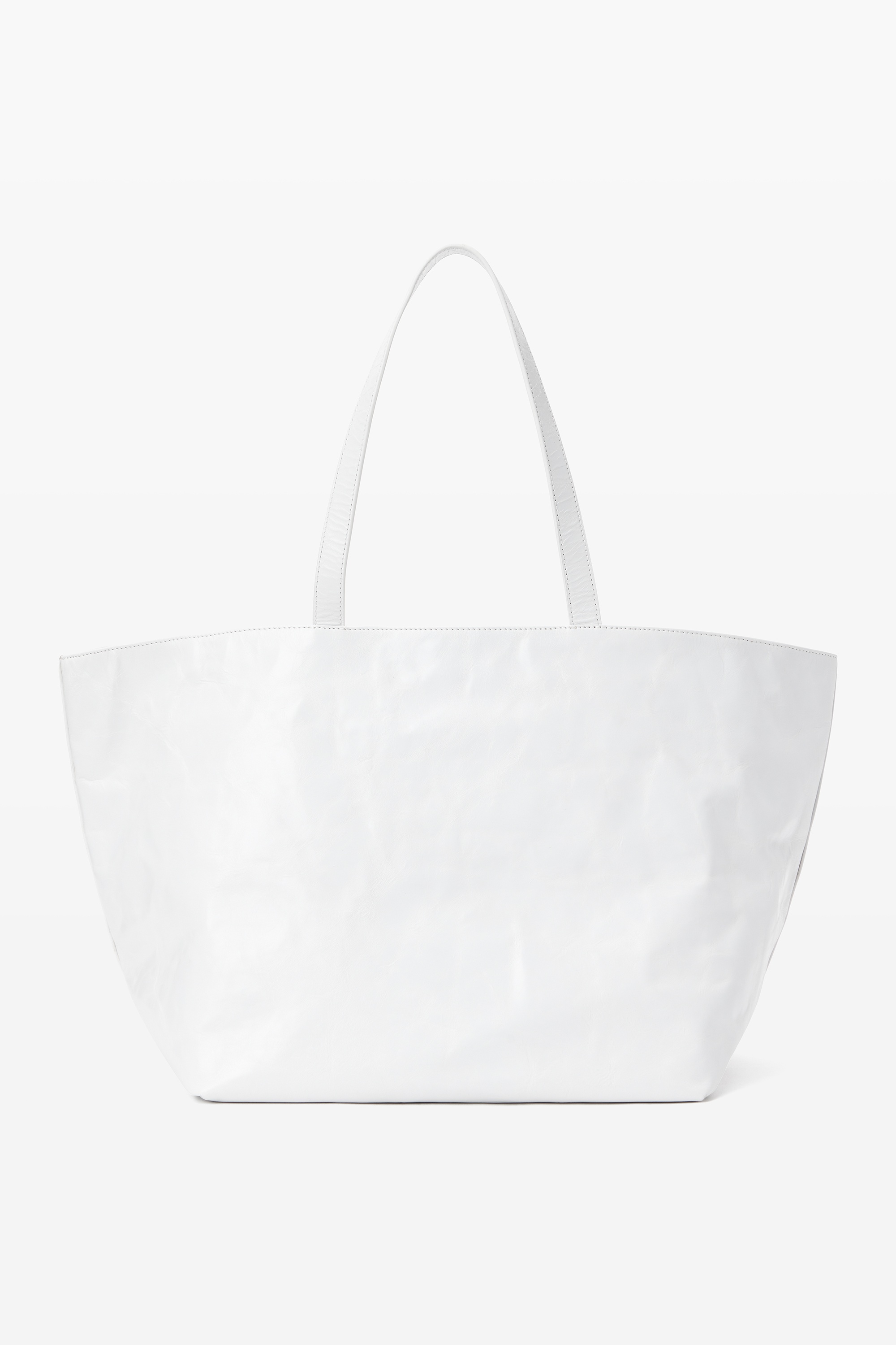 Punch Tote Bag in Crackle Patent Leather - 6