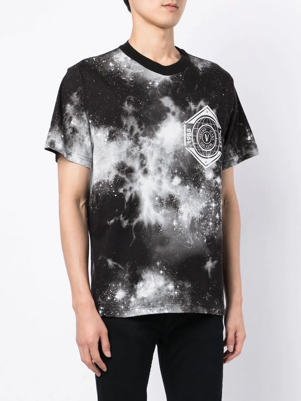 logo tie-dye T-shirt - 3