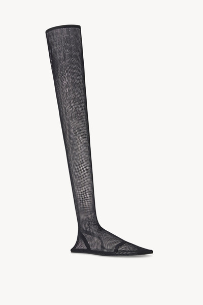 The Row Over-the-Knee Flat Sock Boot in Mesh outlook