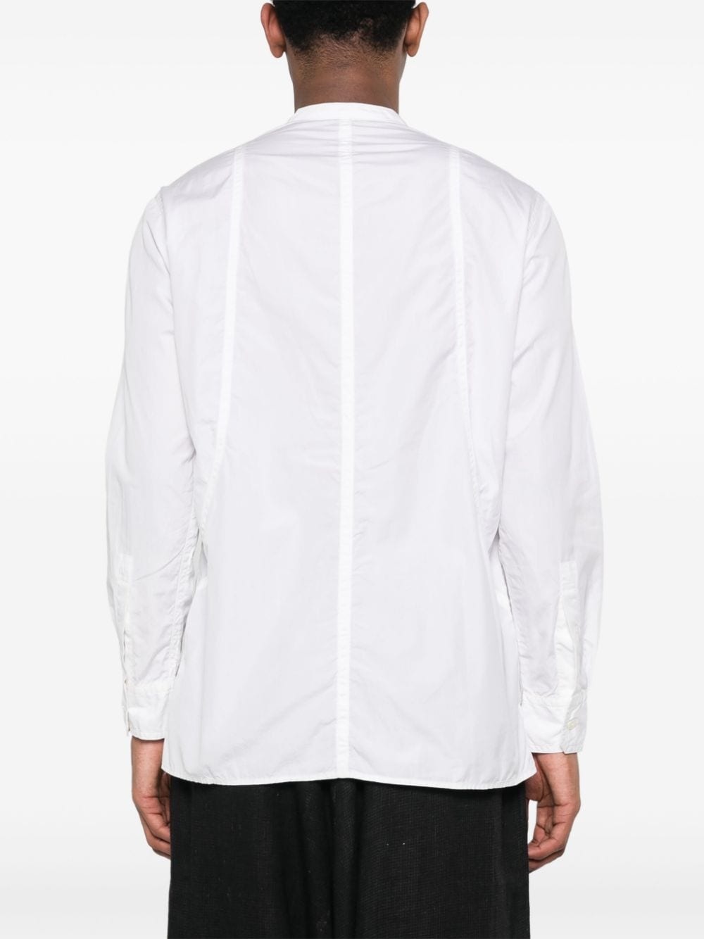 plain cotton shirt - 4