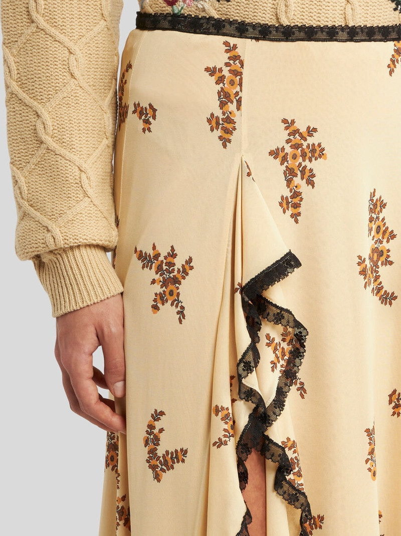 Etro MAXI SKIRT WITH FLORAL PRINT outlook
