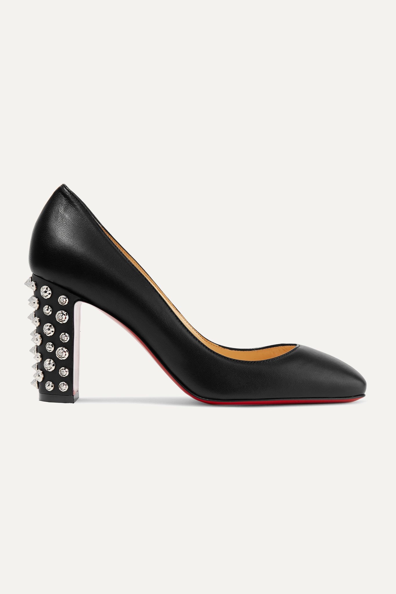 Marimalus 85 studded leather pumps  - 1