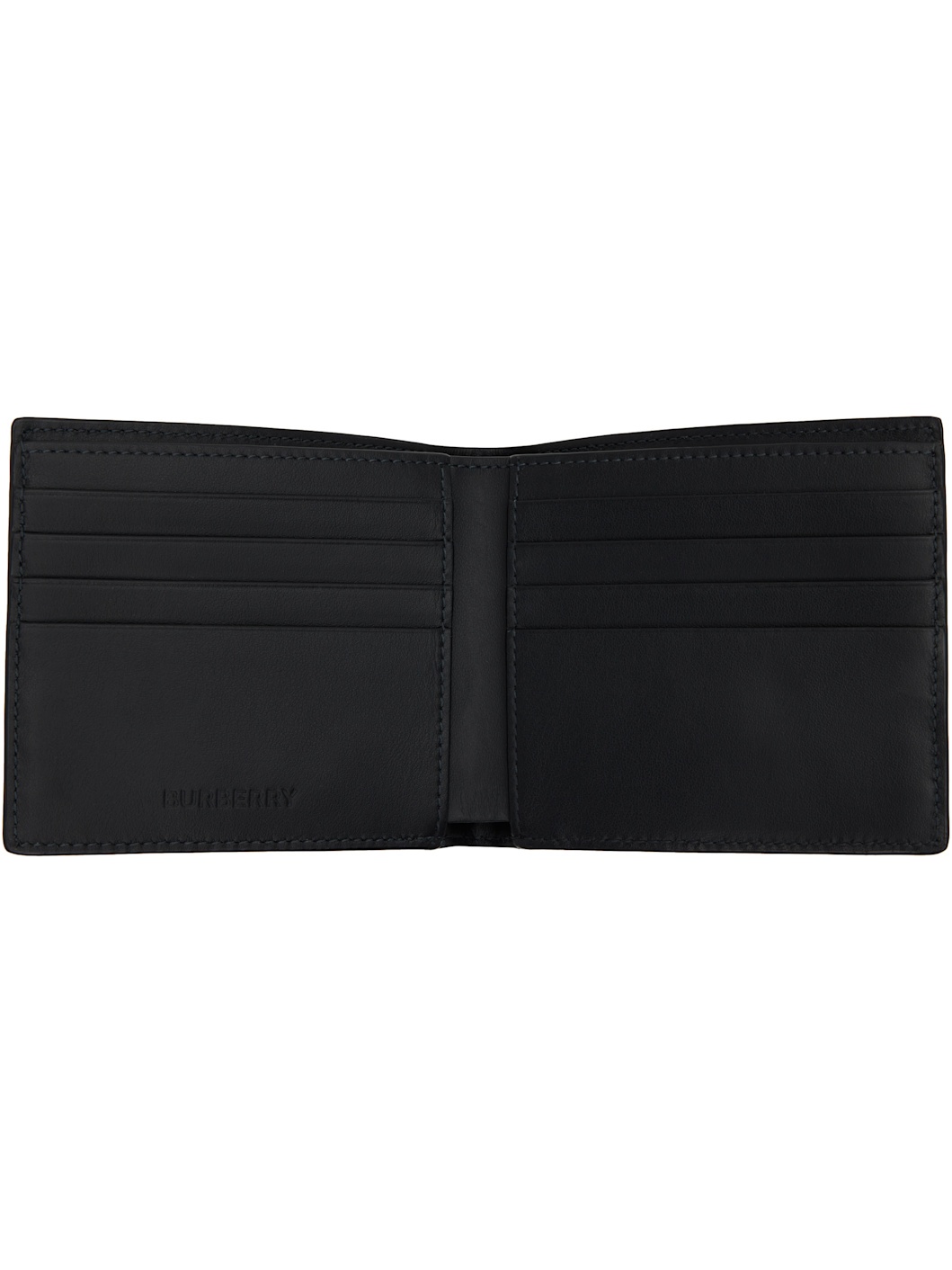 Black MS Regular Coin Bill Wallet - 3