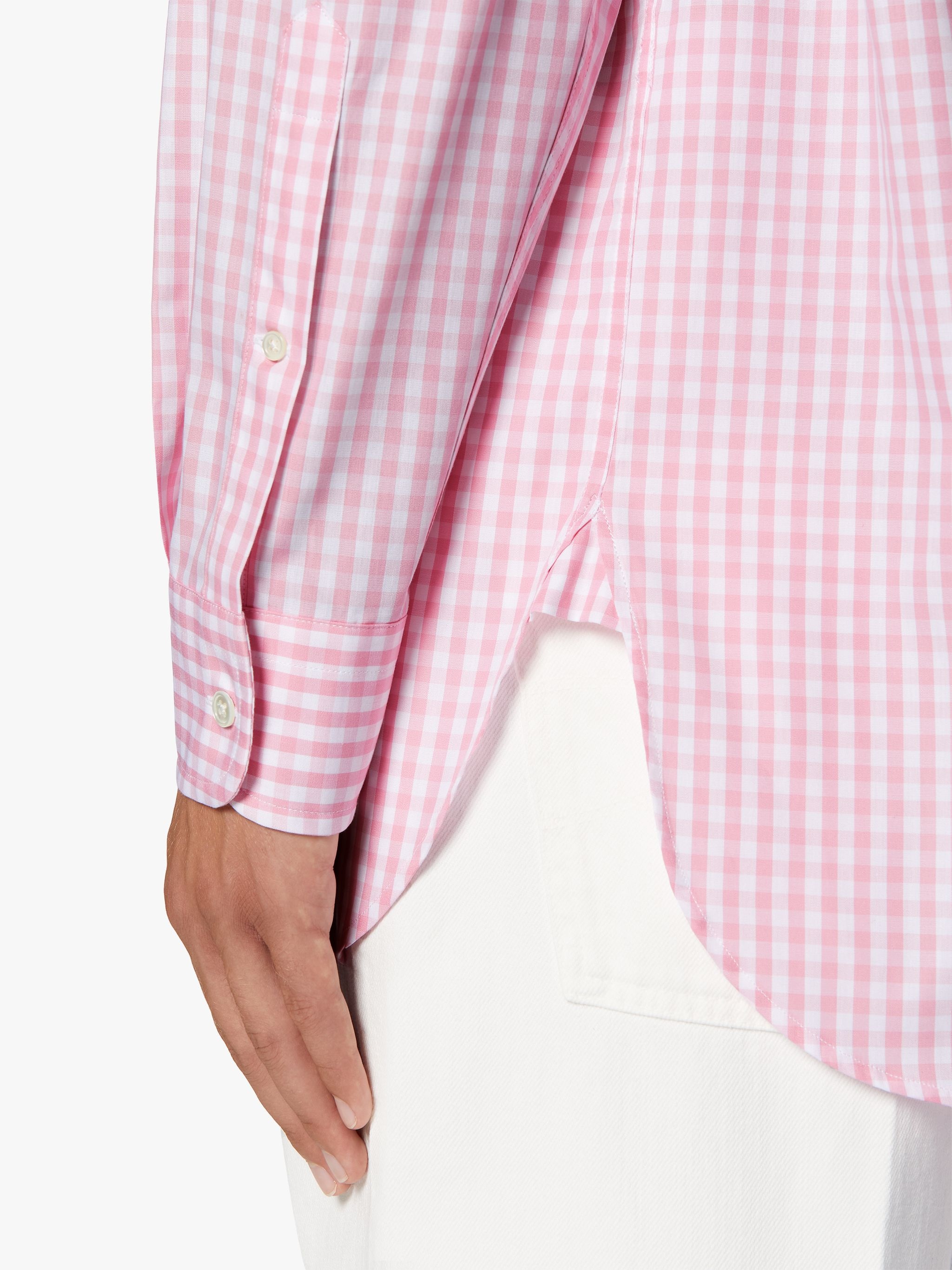 ROMA PINK CHECK BUTTON DOWN SHIRT | GSC-105 - 6