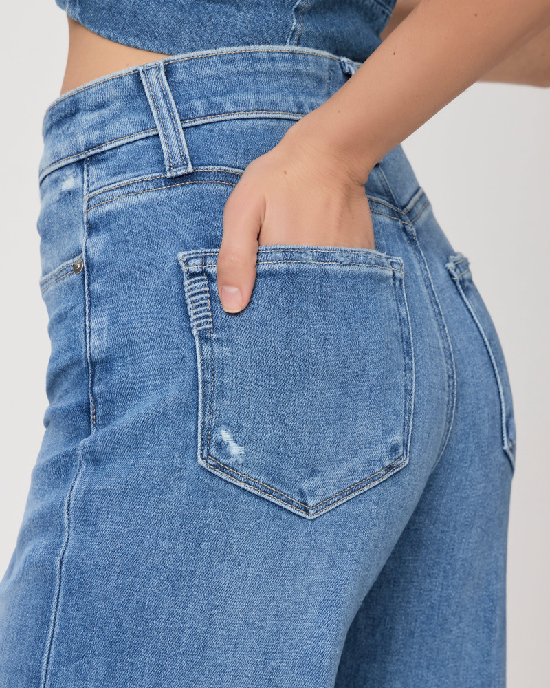 Anessa 31" Wide Leg Jean 5