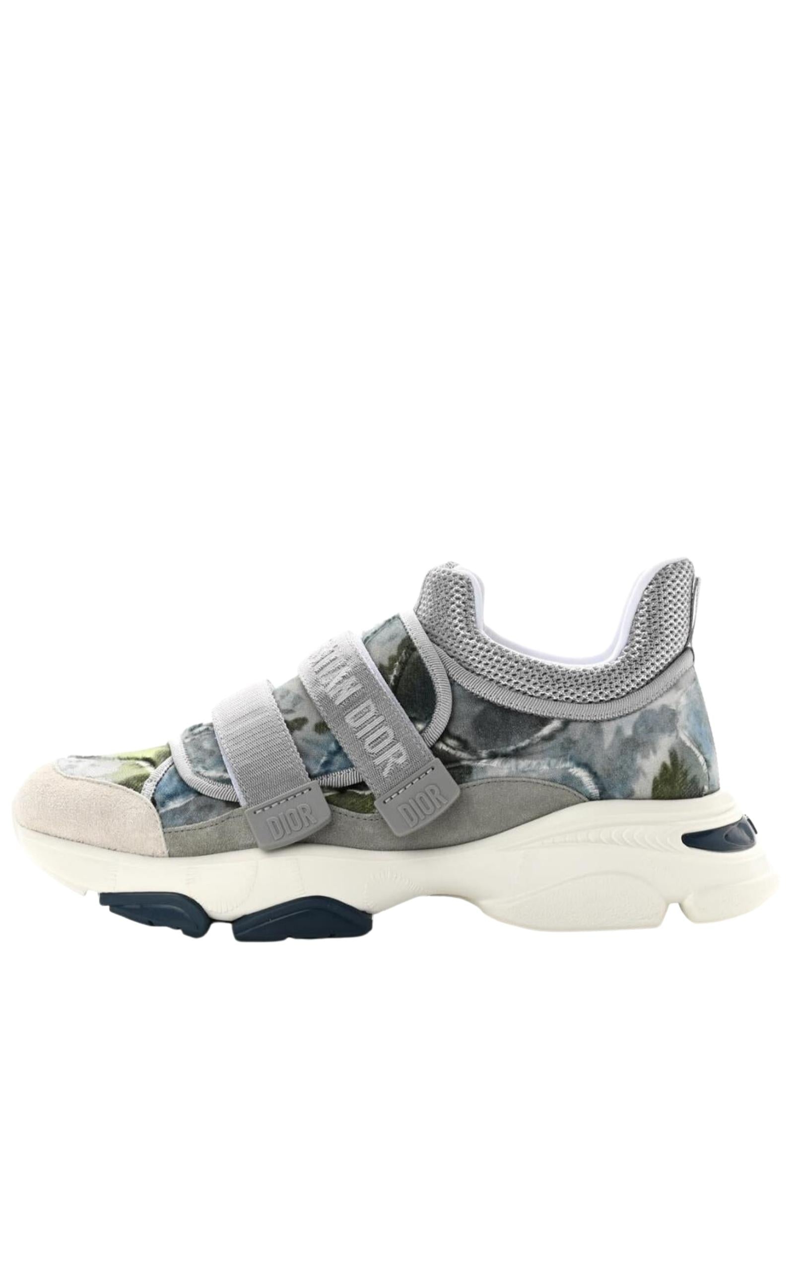 D-Wander Camouflage Techno Fabric Sneakers - 5