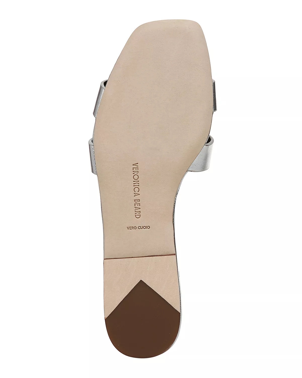 Women's Via Leather Slide Sandals - 6