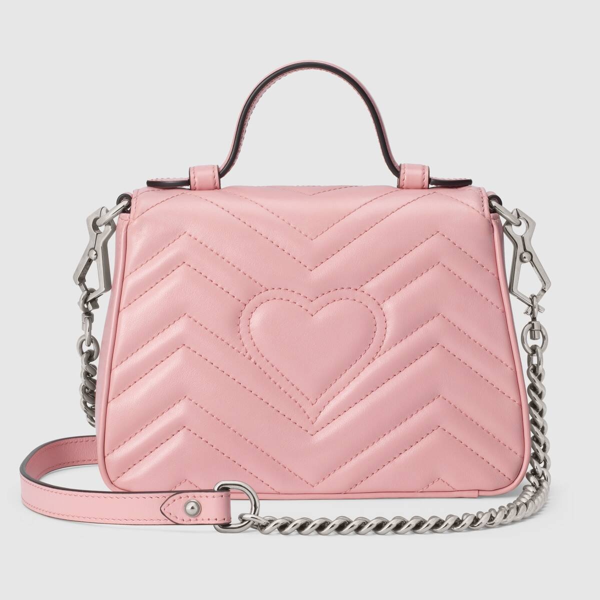 GG Marmont mini top handle bag - 3