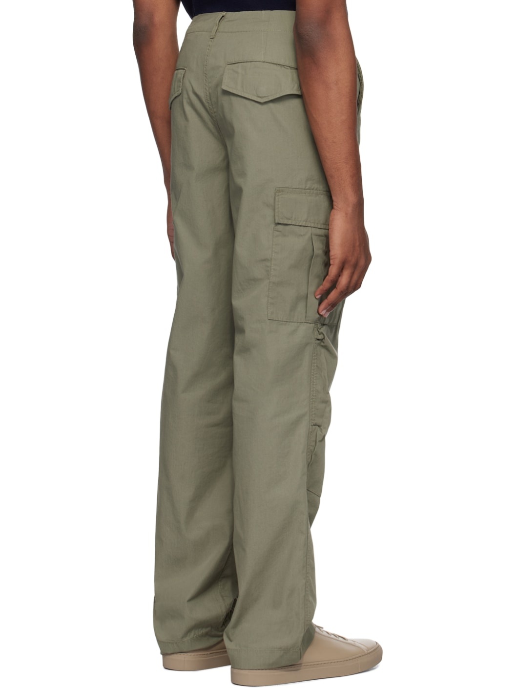 Khaki Lightweight Cargo Pants - 3