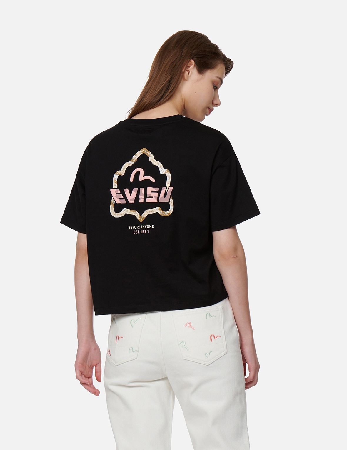 OUTLINE GODHEAD PRINT T-SHIRT - 7