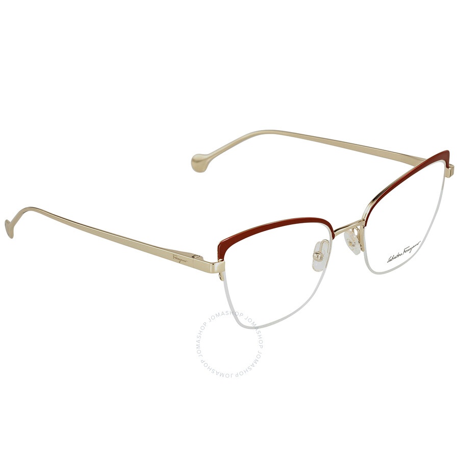 Salvatore Ferragamo Demo Cat Eye Ladies Eyeglasses SF2182 744 53 - 3