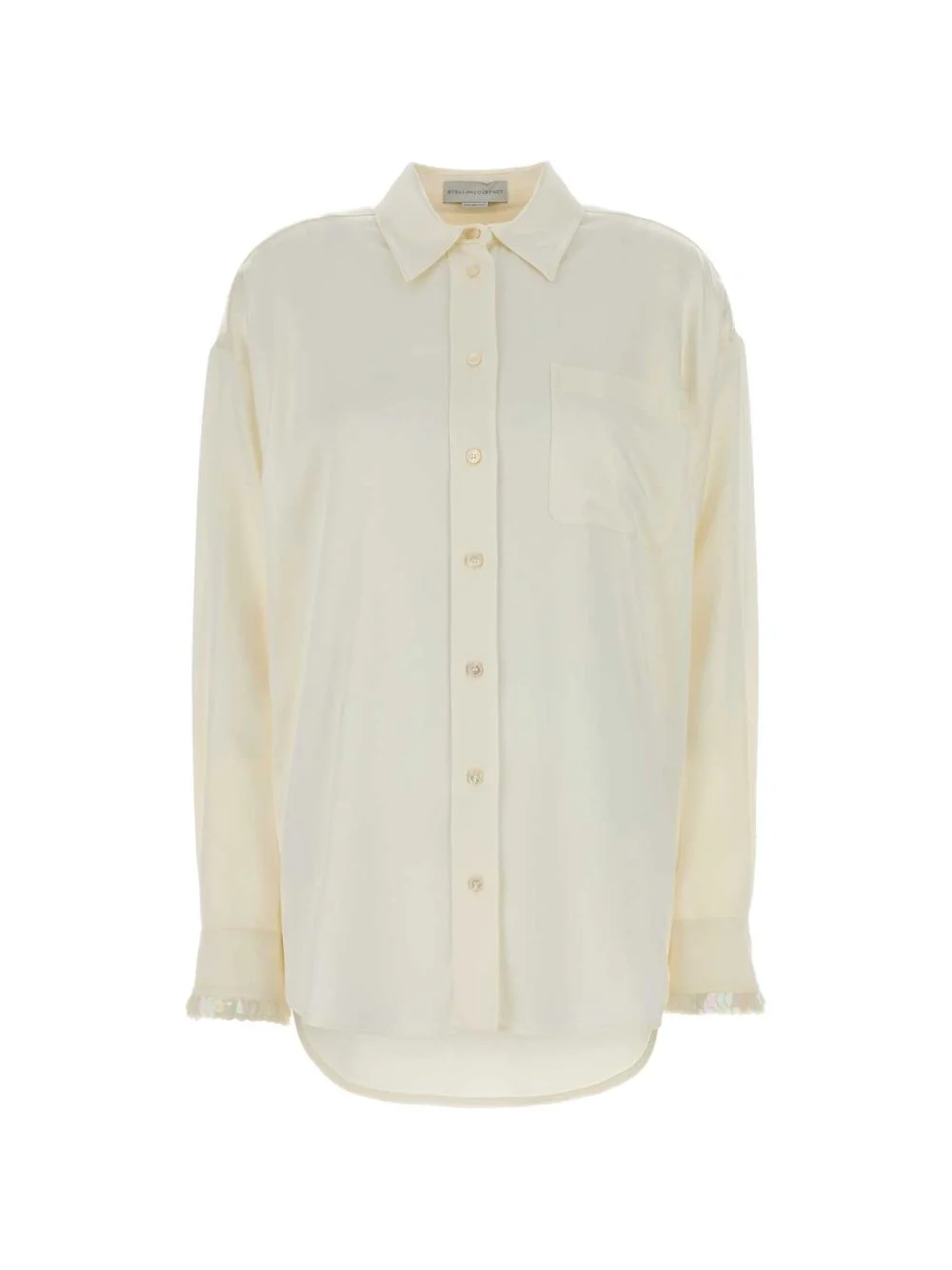 sequin-embellished shirt - 1