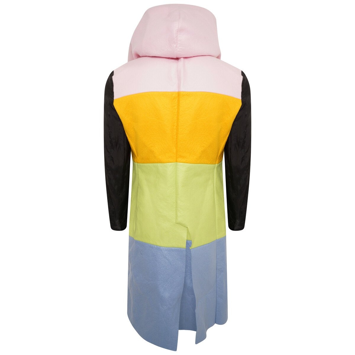 Colour-Block Coat in Multi - 3