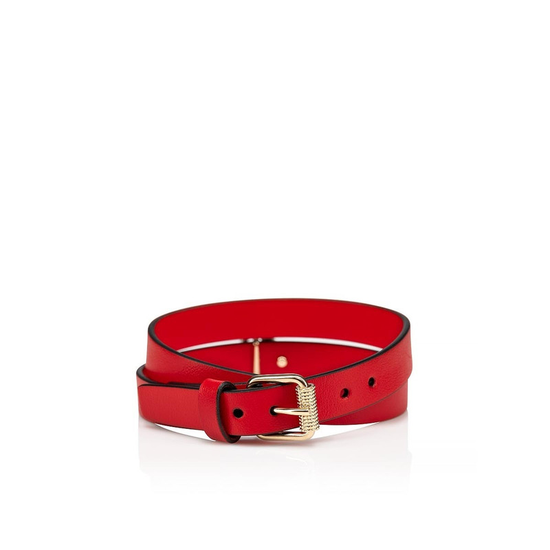 Christian Louboutin Loubilink Logo Bracelet LOUBI/GOLD outlook