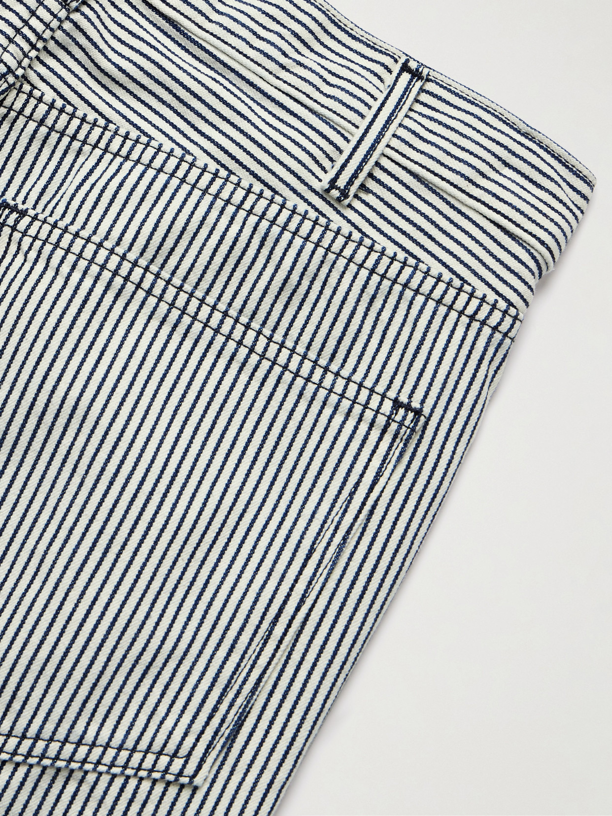 Mitchell Striped Low-rise Jeans - 5