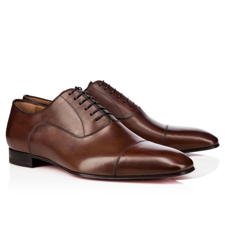 CHRISTIAN LOUBOUTIN GREGGO OXFORDS LACK UP SHOES - 2
