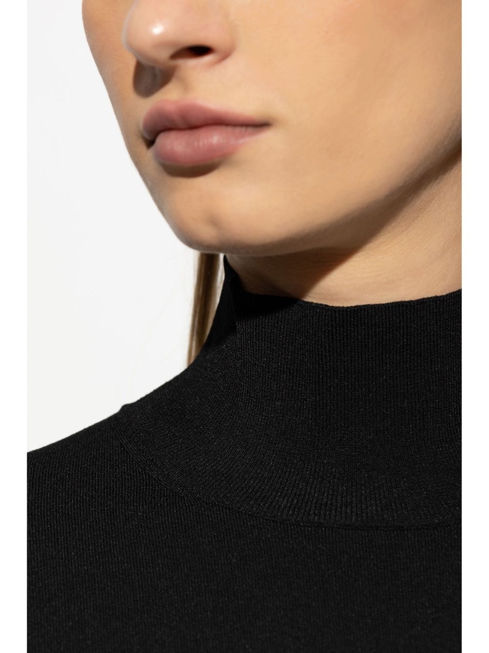 high-neck T-shirt - 5