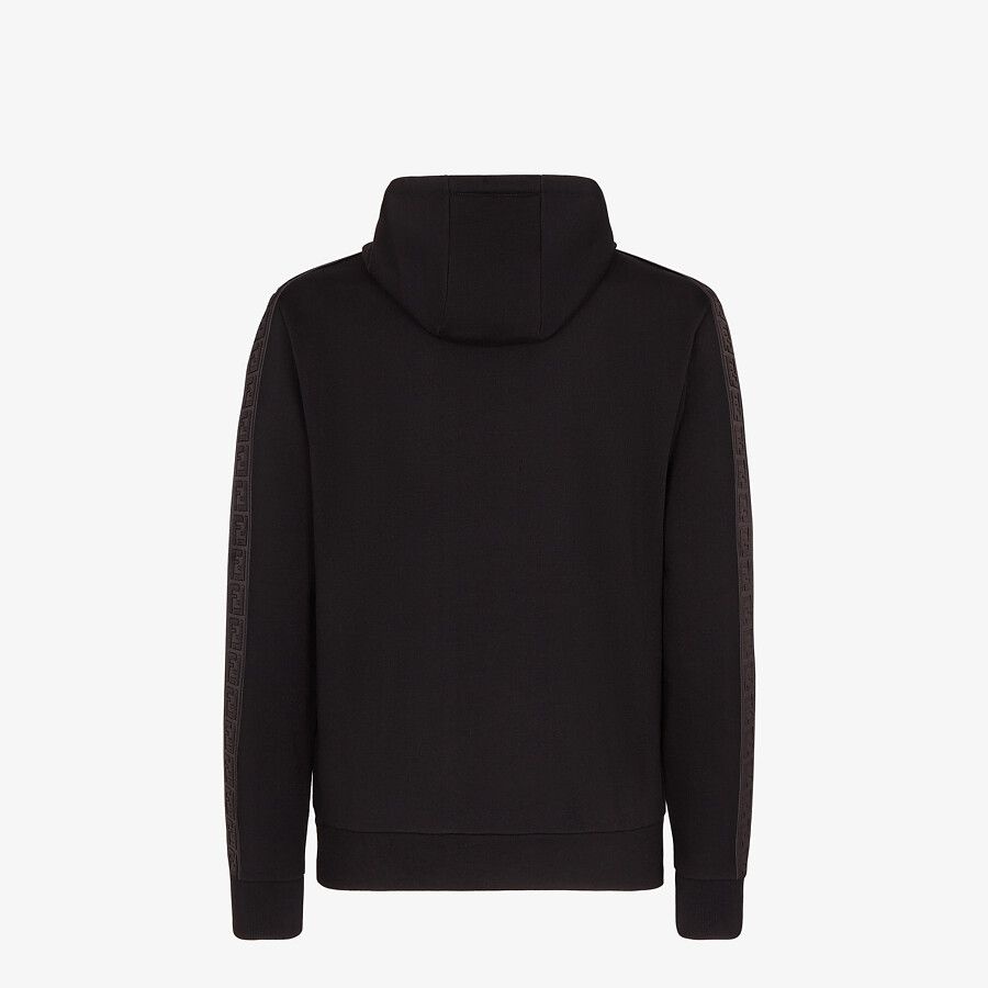 Black jersey sweatshirt - 2