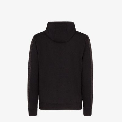 FENDI Black jersey sweatshirt outlook