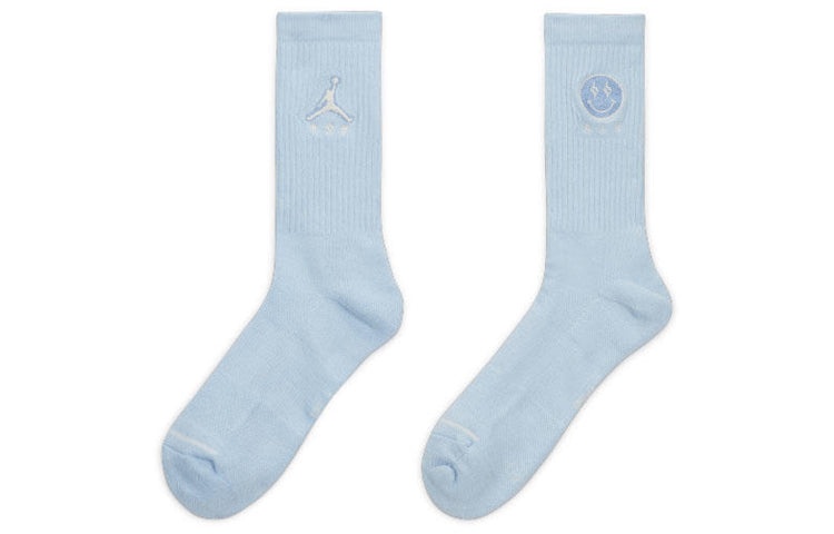 Air Jordan x J Balvin Celestine Crew Socks 'Blue' DR9817-400 - 2