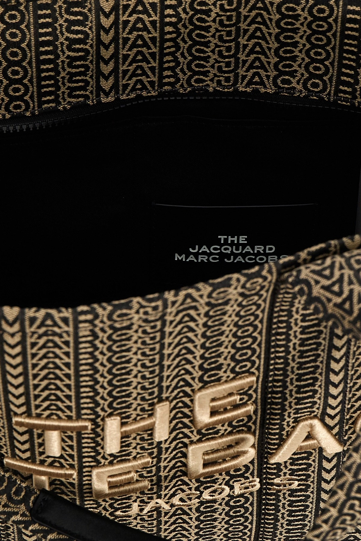 'The Monogram Jacquard Large Tote' shopping bag - 5
